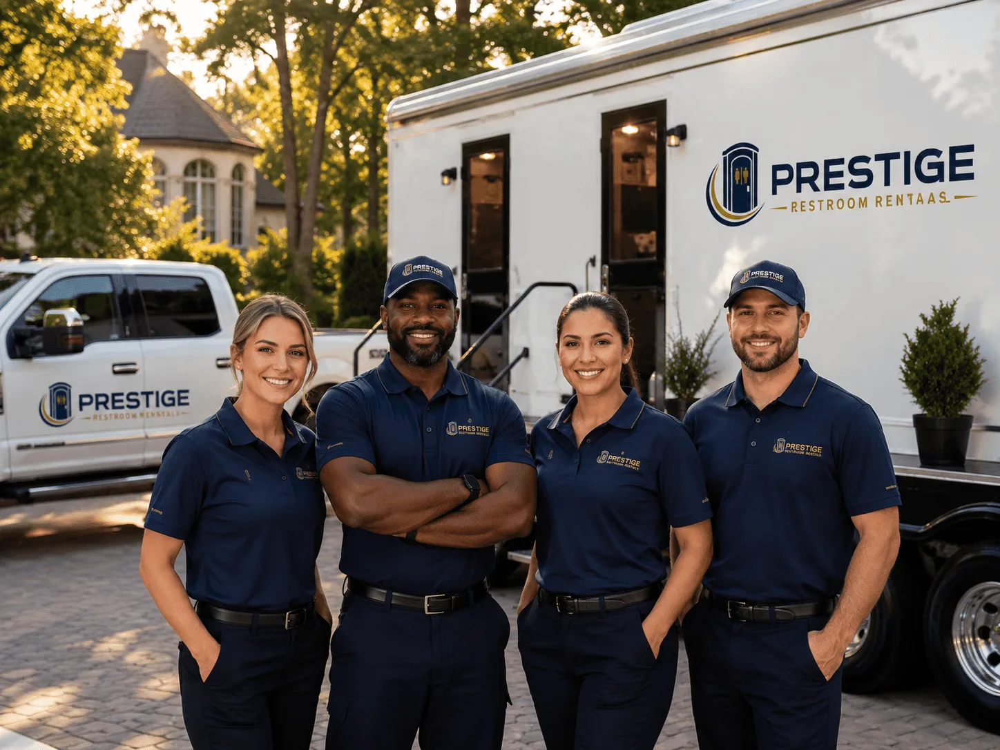 Trusted Luxury Portable Restrooms company in Echo, LA